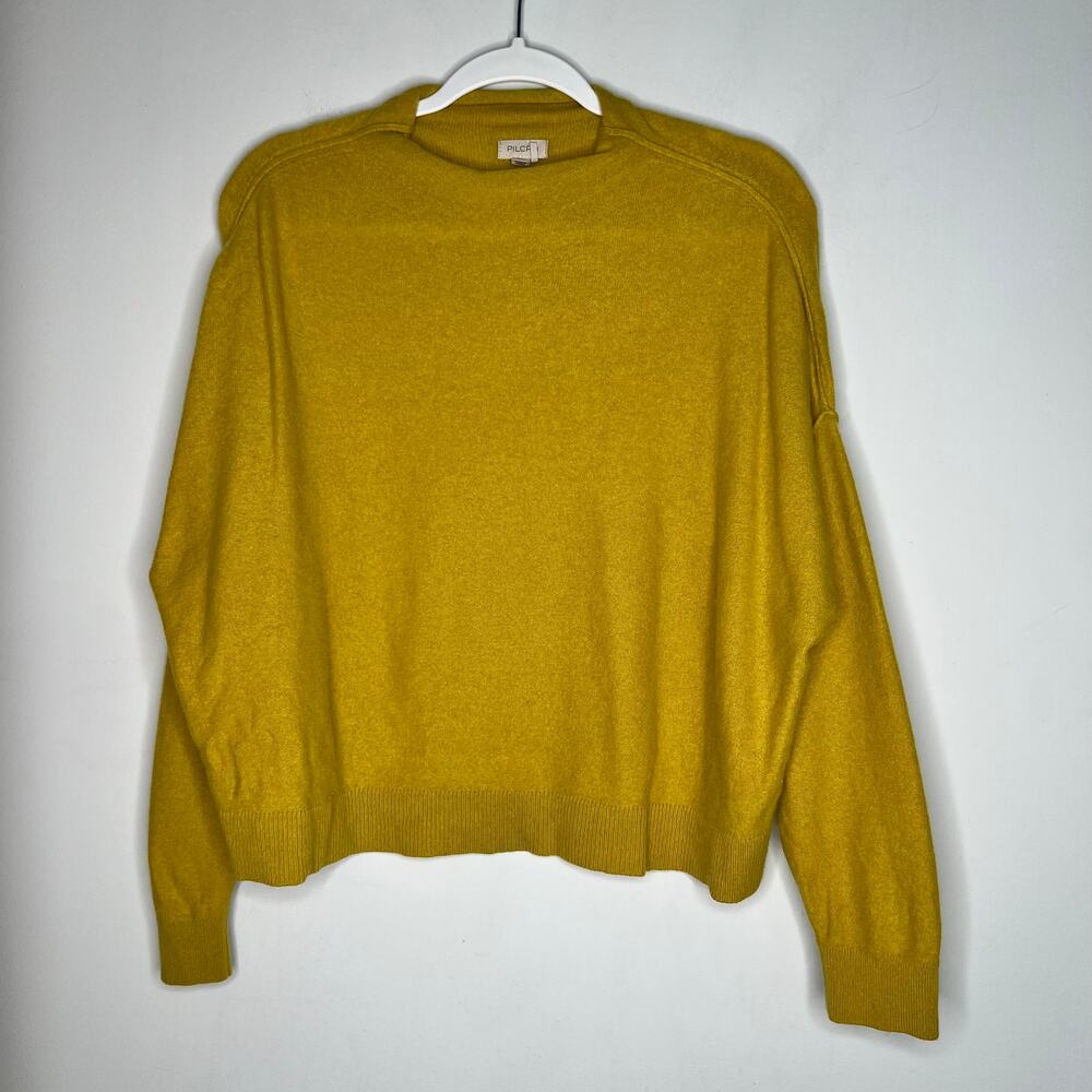 Pilcro Anthropologie Cashmere Mock Neck Sweater Size XL - Picture 3 of 7